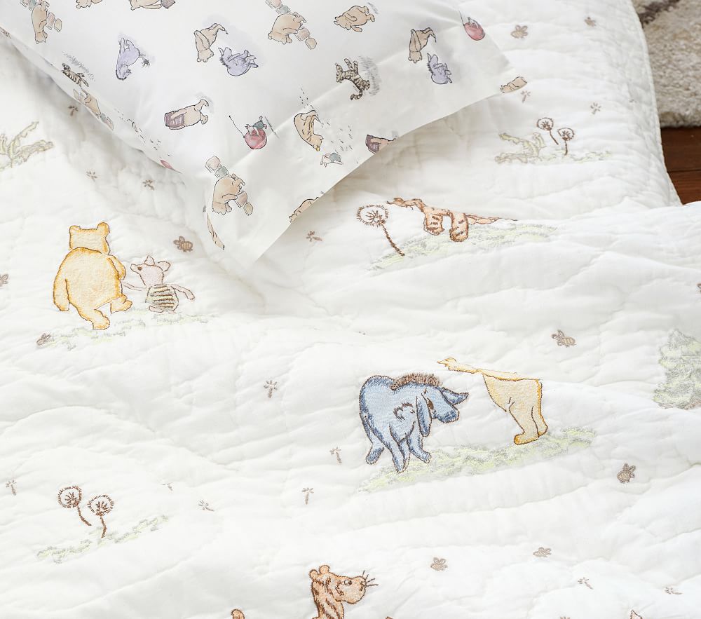 Disney Winnie the Pooh Toddler Comforter Pottery Barn Kids Australia